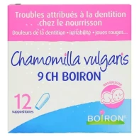 Boiron Chamomilla vulgaris 9CH suppositoire 12