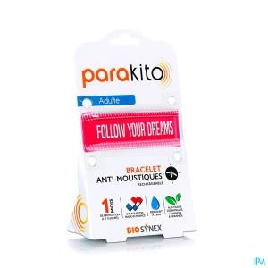 Parakito bracelet antimoustique rechargeable adulte good