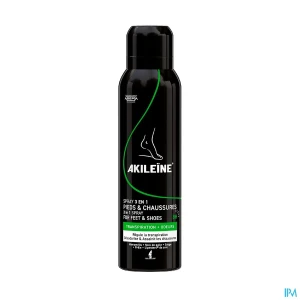 Akileine spr pied&chaus 3en1 150ml