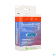 Marque verte actikine compresse chaud froid billes yeux | Aesiel