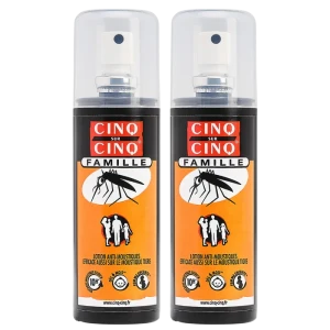 Cinq sur cinq famille spray 100ml x2