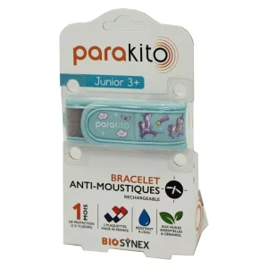Parakito bracelet antimoustique rechargeable junior licorne