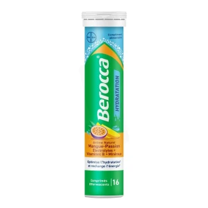 Berocca hydratation mangue passion x16