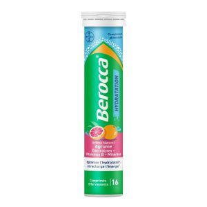 Berocca hydratation agrume x16