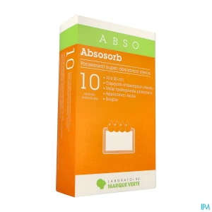 Absosorb pans super abso10x20cm 10
