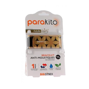 Parakito diffuz bracelet party antimoustique fleurs