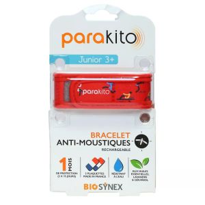 Parakito bracelet antimoustique rechargeable adulte sports