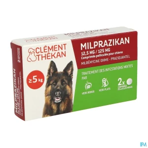 Milprazikan 12mg5/125mg chien comprimé 2