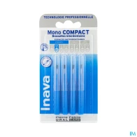 Inava mono compact brossette bleu 0,8mm x4