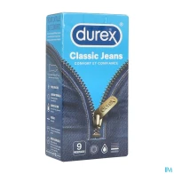 Durex classic jeans preservatif 9