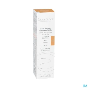Avène couvrance fond de teint correcteur fluide 4 miel 30ml