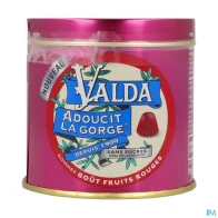 Valda gommes fruits rouges sans sucre 140g