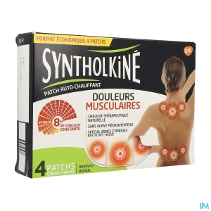 Syntholkiné patch chauffant autoadhesif 8h gm 4