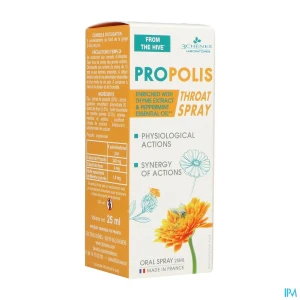3chenes propolis spray buccal 25ml
