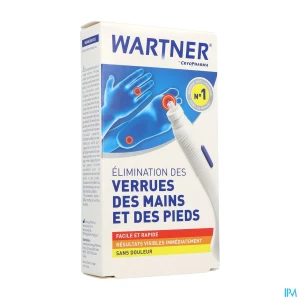 Wartner by cryopharma verruc stylo mains pieds