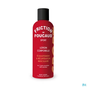 Foucaud friction sport lotion corps 200ml