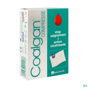 Coalgan compresse hemostatique 3cm x 5cm 5