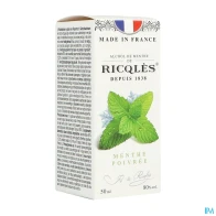 Ricqles alcool de menthe 50ml