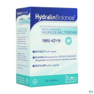 Hydralin balance Gel vaginal 5ml x7