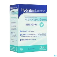 Hydralin balance Gel vaginal 5ml x7