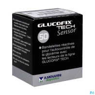 Glucofix tech sensor bandelette reactive 50