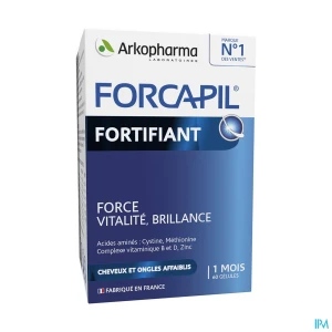 Forcapil fortifiant cheveux et ongles gélule 60