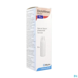 Diclofenac Viatris 1% gel flacon pressurisé 100 ml
