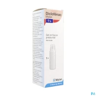 Diclofenac Viatris 1% gel flacon pressurisé 100 ml