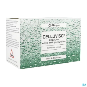 Celluvisc 4mg/0,4ml collyre unidose 0,4ml 90