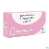 Laboratoires gilbert suppositoire glycerine bébé 10
