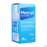 Mercryl solution pour application cutanee 125ml