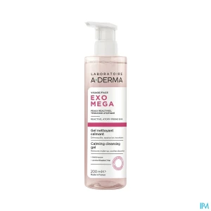 A-derma exomega gel nettoyant calmant 200ml