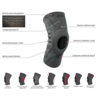 Donjoy rotulax genouillere elastique t1