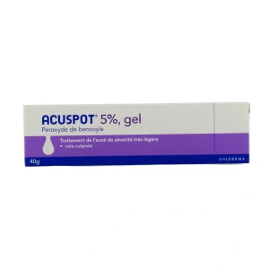 Acuspot 5% gel derm tube 40g