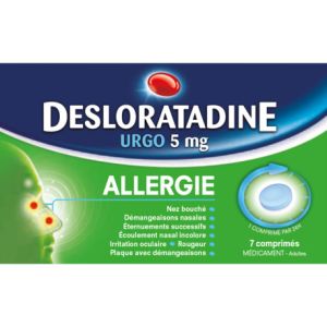 Desloratadine 5mg urgo x7
