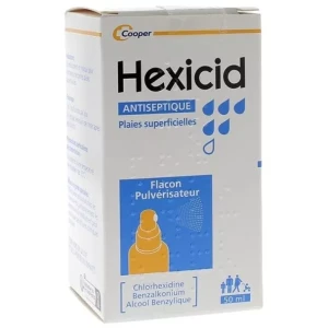 Hexicid loc sol fl pulv50ml 1