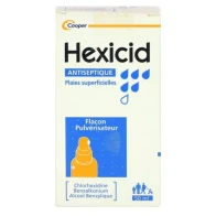 Hexicid loc sol fl pulv50ml 1