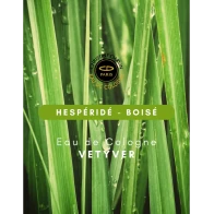 Eau de cologne vetyver