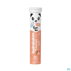 Panda tea hydratation & énergie pêche x20