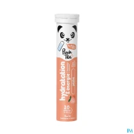 Panda tea hydratation & énergie pêche x20