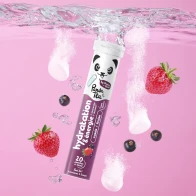 Panda tea hydratation & énergie cassis-fraise x20