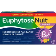Euphytose Nuit LP 1,9mg comprimé à libération prolongée x30