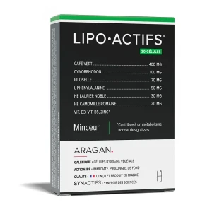 Synactifs lipo-actifs gélule x30