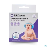 L2n casque anti-bruit bébé 3mois+ bleu
