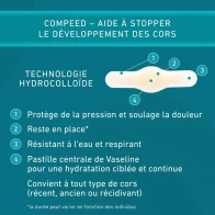 Compeed pansement cors hydratant x6