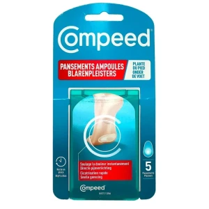 Compeed pansement ampoules plante du pieds x5