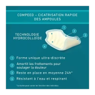 Compeed pansement ampoules plante du pieds x5