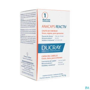 Anacaps réactiv chute de cheveux stress, régime