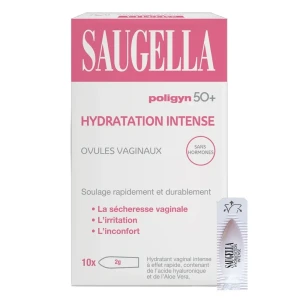 Saugella poligyn 50+ ovule hydratation intense x10