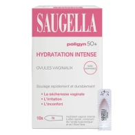 Saugella poligyn 50+ ovule hydratation intense x10